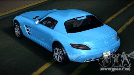 Mercedes-Benz SLS AMG (USA Plate) pour GTA Vice City