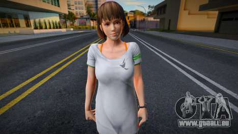 Dead Or Alive 5 - Hitomi (Costume 4) v6 für GTA San Andreas