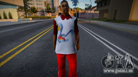 Bmycr Red Shirt v4 für GTA San Andreas