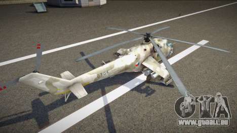 Mi-35 Hind (with Desert camouflage) für GTA San Andreas
