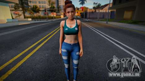 Fille mignonne v8 pour GTA San Andreas