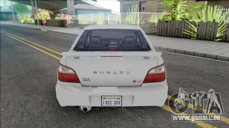 Subaru Impreza WRX STI 2001 (SA Style) pour GTA San Andreas