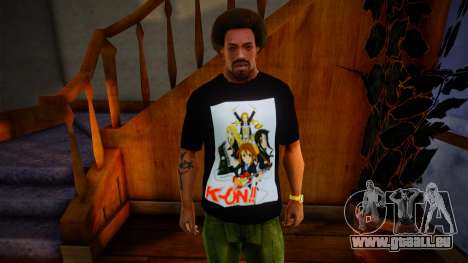 K-On Poster T Shirt pour GTA San Andreas