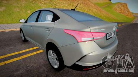 Hyundai Solaris 2022 für GTA San Andreas