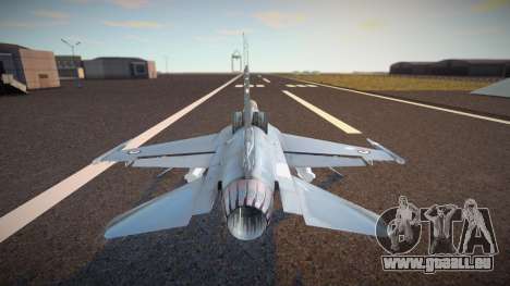 F-16 Fighting Falcon-jordan für GTA San Andreas