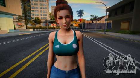 Fille mignonne v8 pour GTA San Andreas