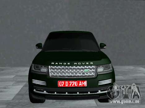 Range Rover SVAutobiography für GTA San Andreas