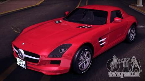 Mercedes-Benz SLS AMG (10 Spoke AMG Rims) für GTA Vice City