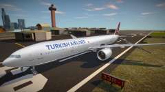 Boeing 777-300ER (Turkish Airlines) für GTA San Andreas