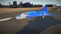 J35D Draken (Blue Splinter) für GTA San Andreas