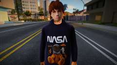 Whiteboy in NASA Hoodie pour GTA San Andreas
