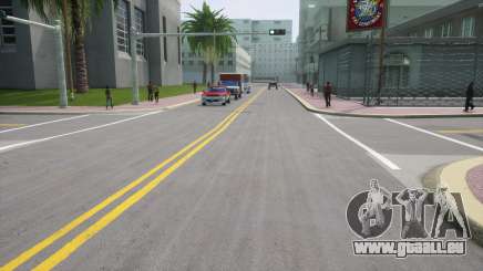 Nouvelles textures de la route pour GTA Vice City Definitive Edition