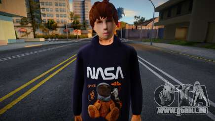 Whiteboy in NASA Hoodie für GTA San Andreas
