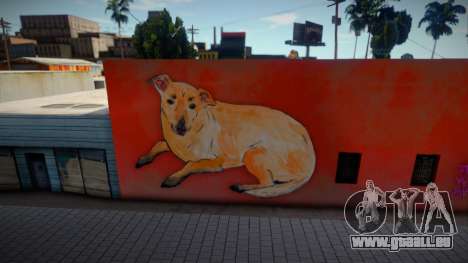 Mural Cachorro Caramelo MEME pour GTA San Andreas