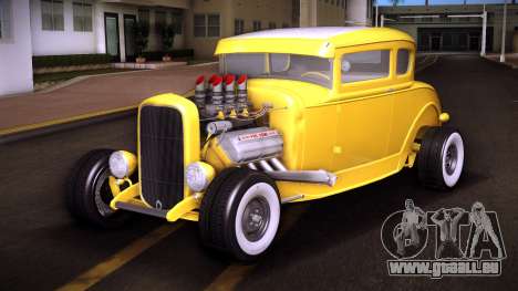 1931 Ford Model A Coupe Hot Rod pour GTA Vice City