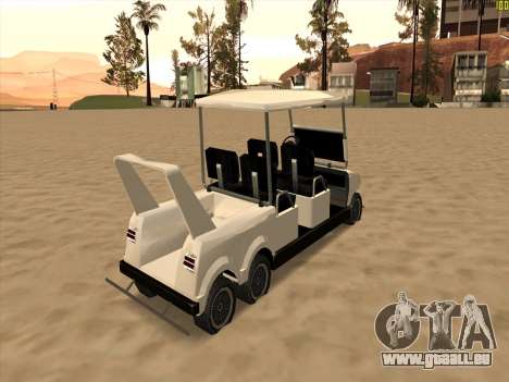 Caddy XL 6x6 pour GTA San Andreas