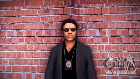 Agent en civil HD v1 pour GTA Vice City