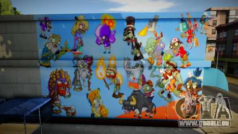 Veteran Zombies Mural pour GTA San Andreas