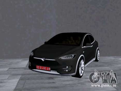 Tesla Model X 2021 für GTA San Andreas