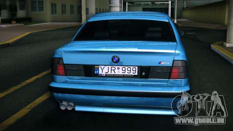BMW E34 M5 pour GTA Vice City