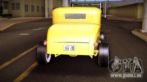 1931 Ford Model A Coupe Hot Rod pour GTA Vice City