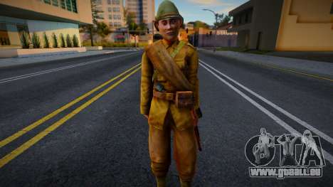 Romanian Infantry Soldier WW2 v2 pour GTA San Andreas