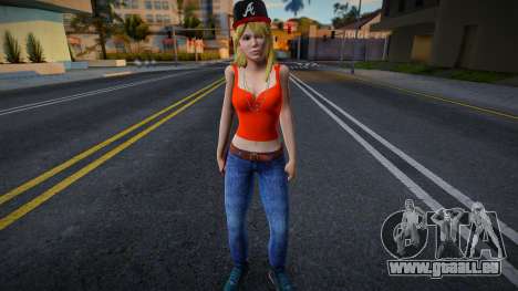 Hot Girl v12 pour GTA San Andreas