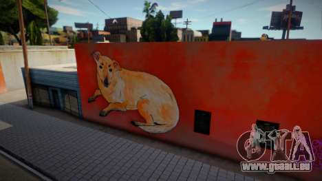 Mural Cachorro Caramelo MEME pour GTA San Andreas