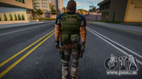 Chris Redfield von Resident Evil 6 für GTA San Andreas