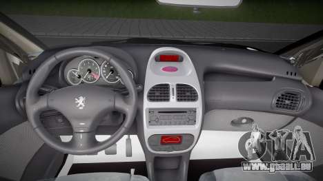 Peugeot 206 cc pour GTA San Andreas