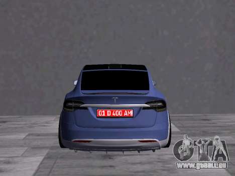 Tesla Model X 2021 pour GTA San Andreas