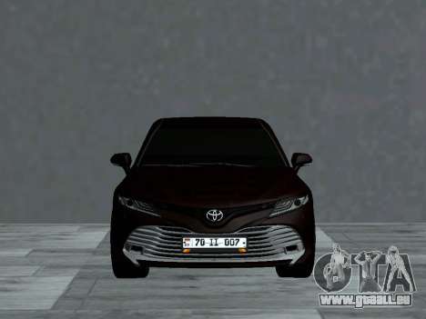 Toyota Camry V70 Tinted pour GTA San Andreas
