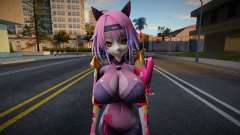 Yuuki from Neptunia x Senran Kagura: Ninja Wars pour GTA San Andreas