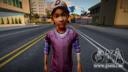 Clémentine de Walking Dead pour GTA San Andreas