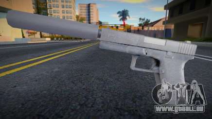 Glock 17 Silenced - Silenced Pistol Replacer pour GTA San Andreas