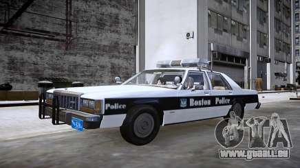 Ford LTD Crown Victoria 1987 Boston Police pour GTA 4