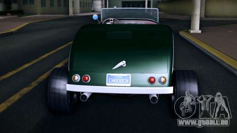 1932 Ford Roadster Hot Rod - Green Flame für GTA Vice City