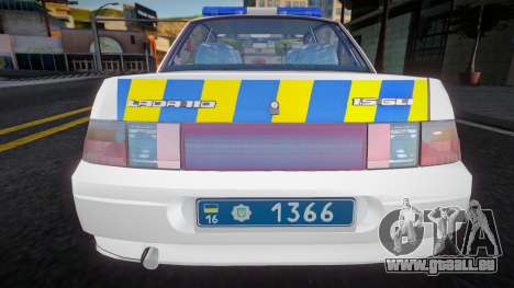 VAZ 2110 - Patrol Police Ukraine für GTA San Andreas