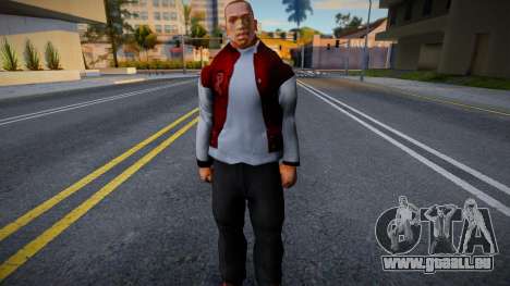 White CJ Ped Skin pour GTA San Andreas