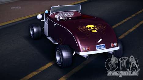 1932 Ford Roadster Hot Rod - Skull pour GTA Vice City