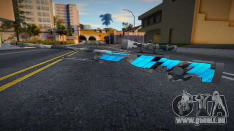 AWP Neural from CS:GO (Blue) pour GTA San Andreas