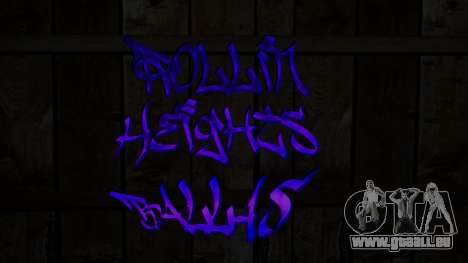 Realistic Gangs Graffitis Sanded (New Textures)