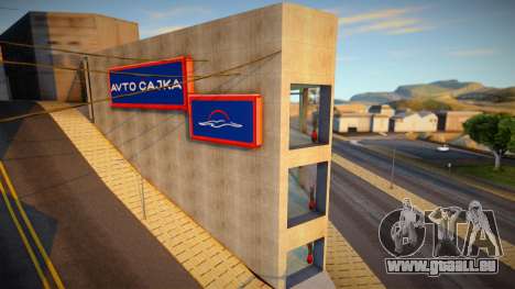Avto Cajka Automobile Dealership LQ für GTA San Andreas