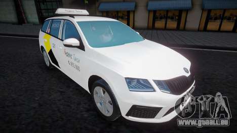 Skoda Octavia VRS Yandex Taxi für GTA San Andreas