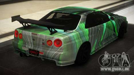 Nissan Skyline R34 GTR V-Spec II S7 pour GTA 4