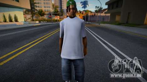 Nouveau membre du Grove Street Gang pour GTA San Andreas