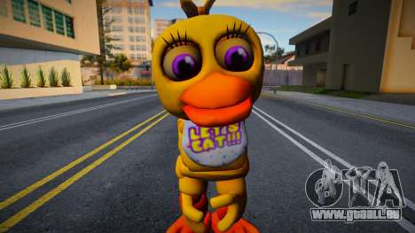 Toy Chica (FNAF World) pour GTA San Andreas