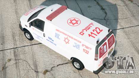 Chevrolet Express Israel Ambulance [ELS]