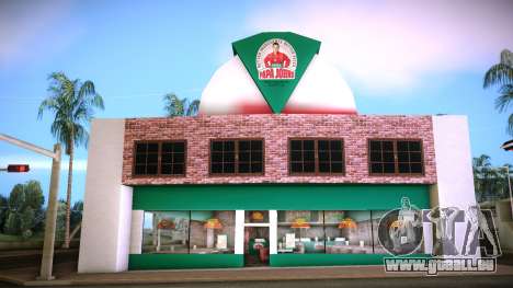 Papa Johns Pizzeria für GTA Vice City