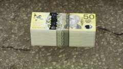 Realistic Banknote AUD 50 pour GTA San Andreas Definitive Edition